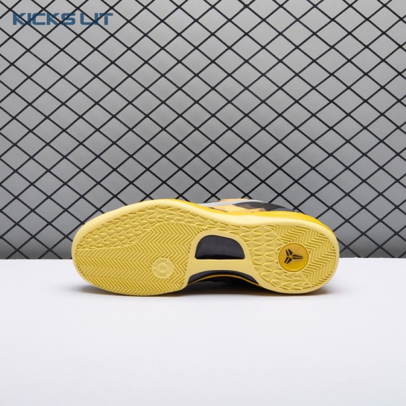 Nike Kobe 8 XDR Black Yellow 555286-077 Men's Nike Kobe 8 XDR Black Yellow 555286-077 Men's