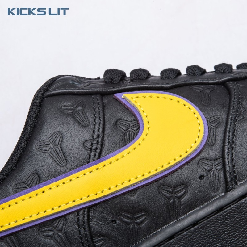 Nike Air Force 1 Low Kobe Bryant Lakers Away (Numbered Edition of 8000) HV5122-001 Unisex Nike Air Force 1 Low Kobe Bryant Lakers Away (Numbered Edition of 8000) HV5122-001 Unisex
