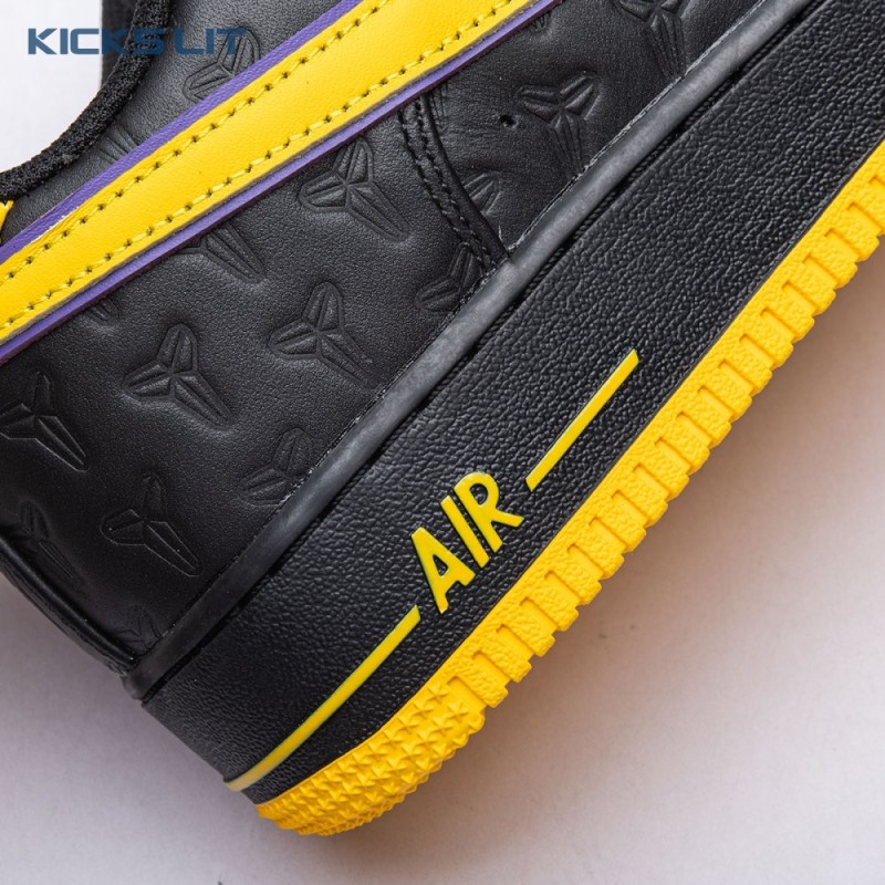 Nike Air Force 1 Low Kobe Bryant Lakers Away (Numbered Edition of 8000) HV5122-001 Unisex Nike Air Force 1 Low Kobe Bryant Lakers Away (Numbered Edition of 8000) HV5122-001 Unisex
