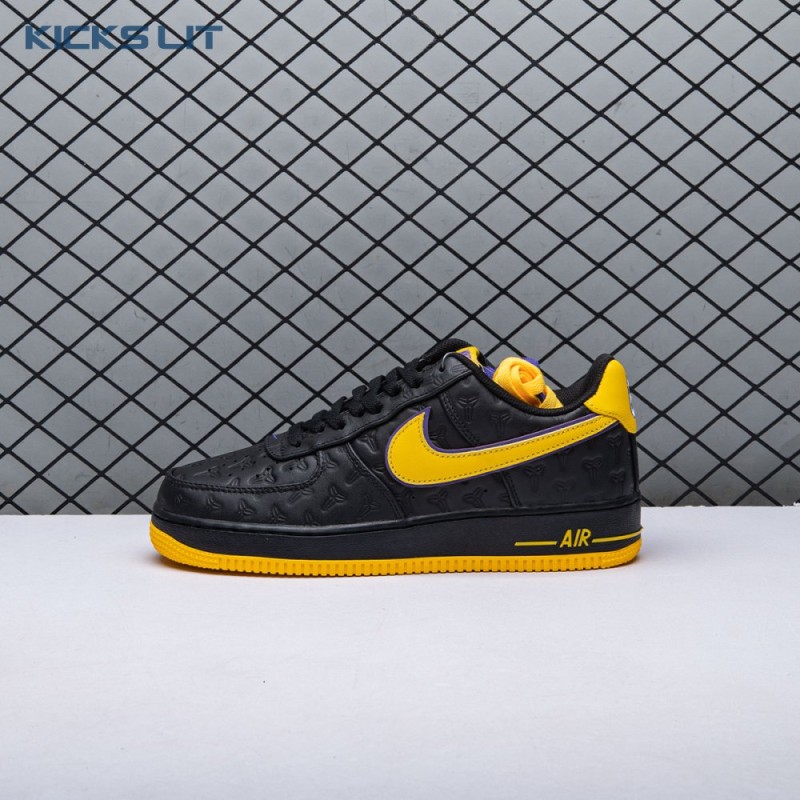 Nike Air Force 1 Low Kobe Bryant Lakers Away (Numbered Edition of 8000) HV5122-001 Unisex Nike Air Force 1 Low Kobe Bryant Lakers Away (Numbered Edition of 8000) HV5122-001 Unisex