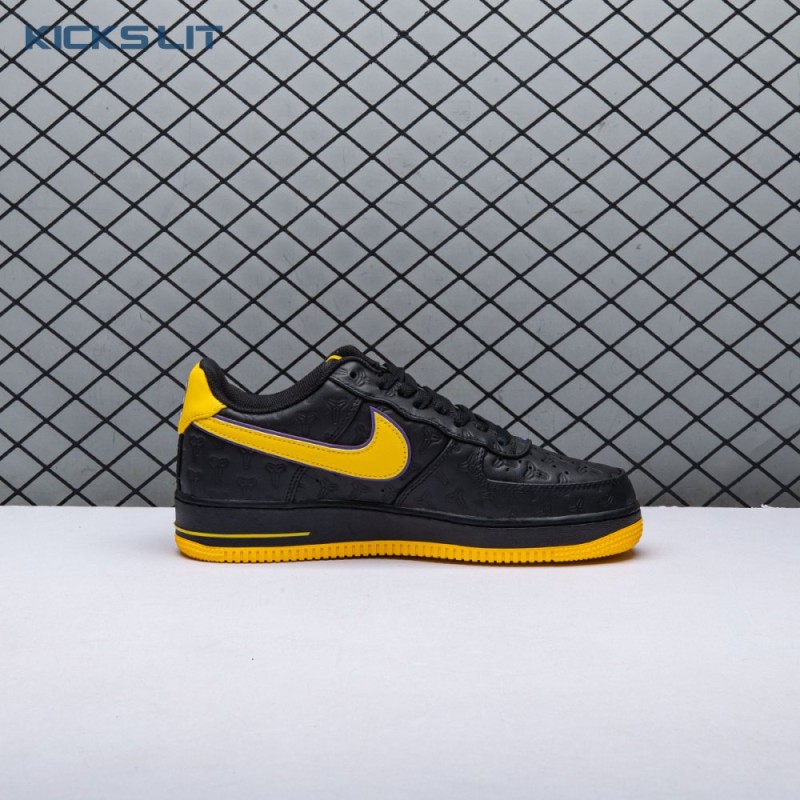 Nike Air Force 1 Low Kobe Bryant Lakers Away (Numbered Edition of 8000) HV5122-001 Unisex Nike Air Force 1 Low Kobe Bryant Lakers Away (Numbered Edition of 8000) HV5122-001 Unisex