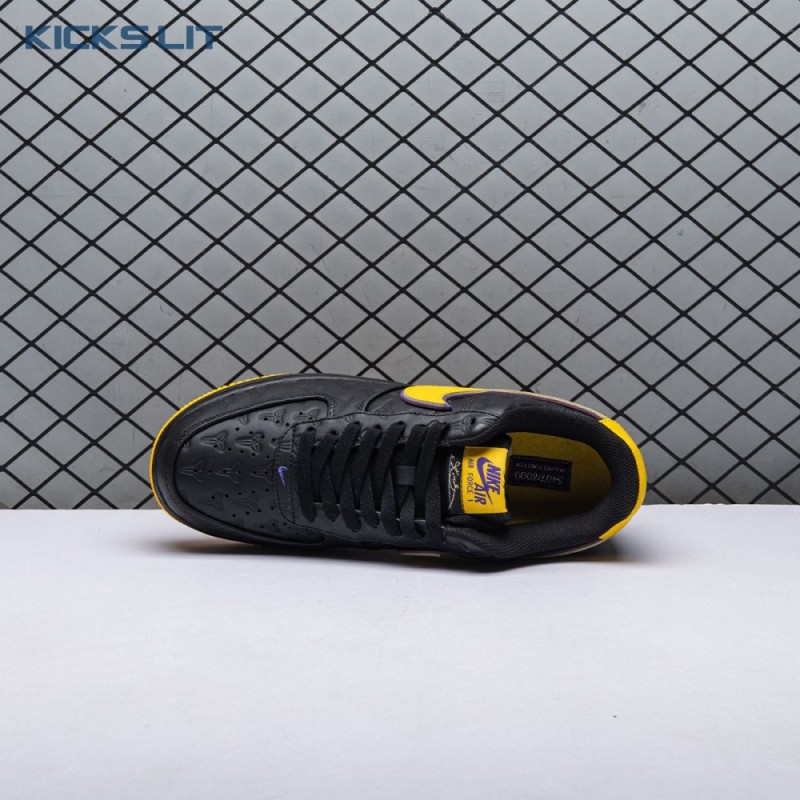 Nike Air Force 1 Low Kobe Bryant Lakers Away (Numbered Edition of 8000) HV5122-001 Unisex Nike Air Force 1 Low Kobe Bryant Lakers Away (Numbered Edition of 8000) HV5122-001 Unisex