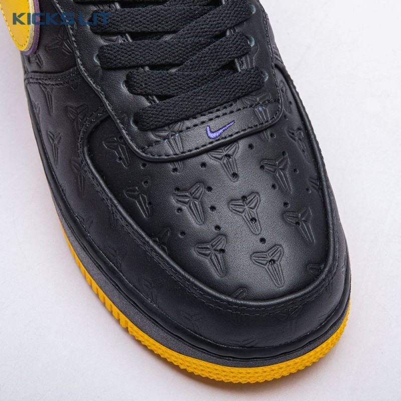 Nike Air Force 1 Low Kobe Bryant Lakers Away (Numbered Edition of 8000) HV5122-001 Unisex Nike Air Force 1 Low Kobe Bryant Lakers Away (Numbered Edition of 8000) HV5122-001 Unisex