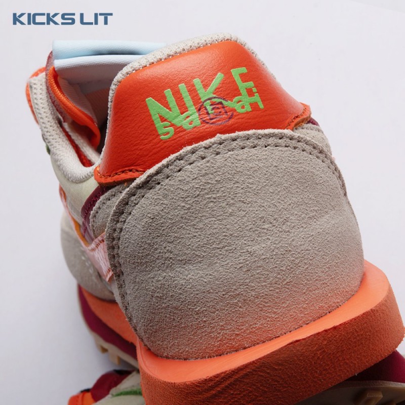 Nike LD Waffle CLOT Kiss of Death Net Orange Blaze DH1347-100 Unisex Nike LD Waffle CLOT Kiss of Death Net Orange Blaze DH1347-100 Unisex