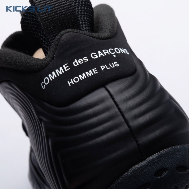 Nike Air Foamposite One Comme des Garcons Homme Plus Black DJ7952-001 Unisex