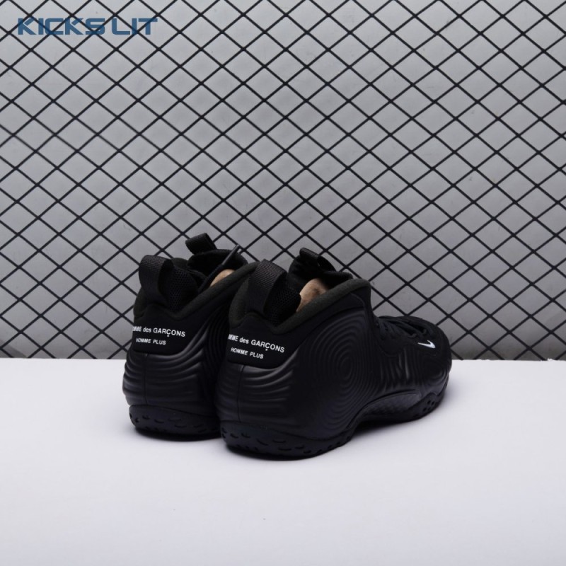 Nike Air Foamposite One Comme des Garcons Homme Plus Black DJ7952-001 Unisex