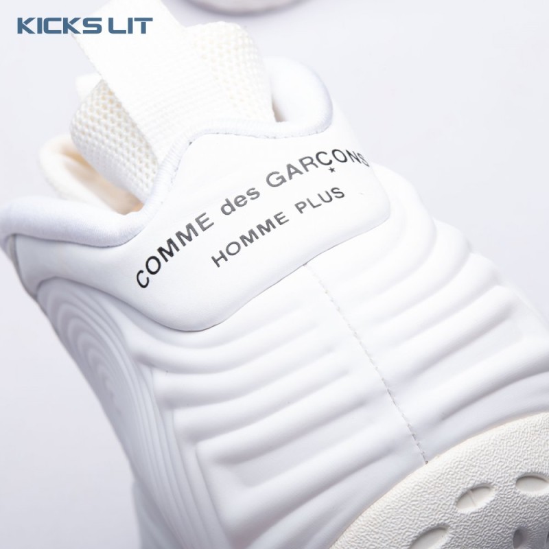 Nike Air Foamposite One Comme des Garcons Homme Plus White DJ7952-100 Unisex
