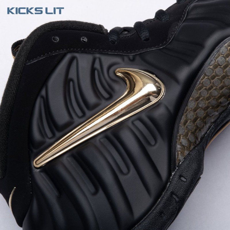 Nike Air Foamposite Pro Black Metallic Gold 624041-009 Unisex Nike Air Foamposite Pro Black Metallic Gold 624041-009 Unisex