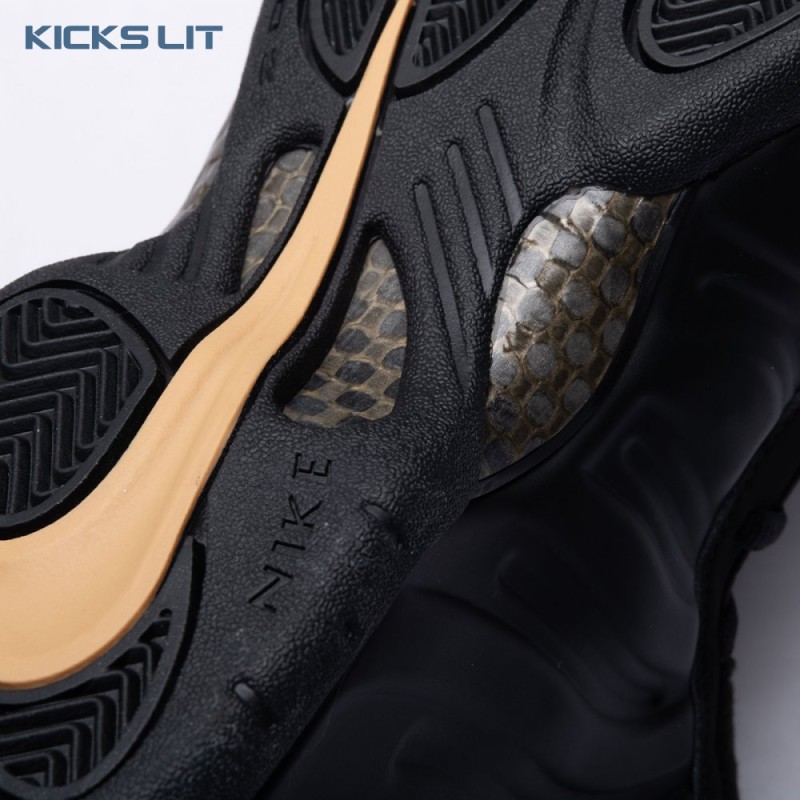 Nike Air Foamposite Pro Black Metallic Gold 624041-009 Unisex Nike Air Foamposite Pro Black Metallic Gold 624041-009 Unisex