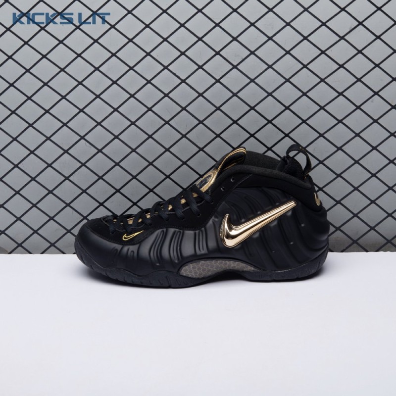 Nike Air Foamposite Pro Black Metallic Gold 624041-009 Unisex Nike Air Foamposite Pro Black Metallic Gold 624041-009 Unisex