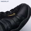Nike Air Foamposite Pro Black Metallic Gold 624041-009 Unisex