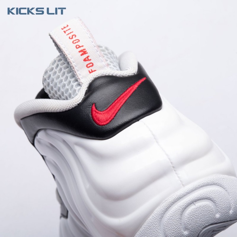 Nike Air Foamposite Pro White Black University Red 624041-103 Unisex Nike Air Foamposite Pro White Black University Red 624041-103 Unisex