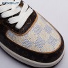 Nike Air Force 1 Low Monogram Brown Damier Azur Unisex