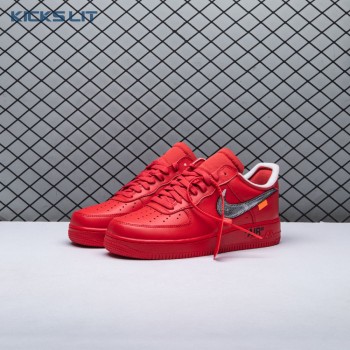 Nike Air Force 1 Low Off-White Red Unisex