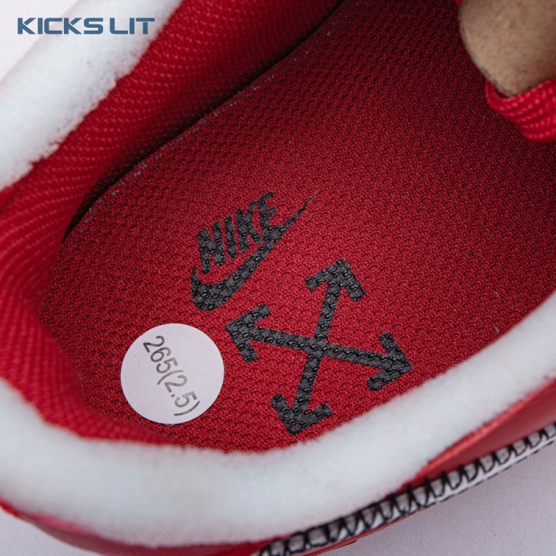 Nike Air Force 1 Low Off-White Red Unisex