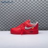 Nike Air Force 1 Low Off-White Red Unisex