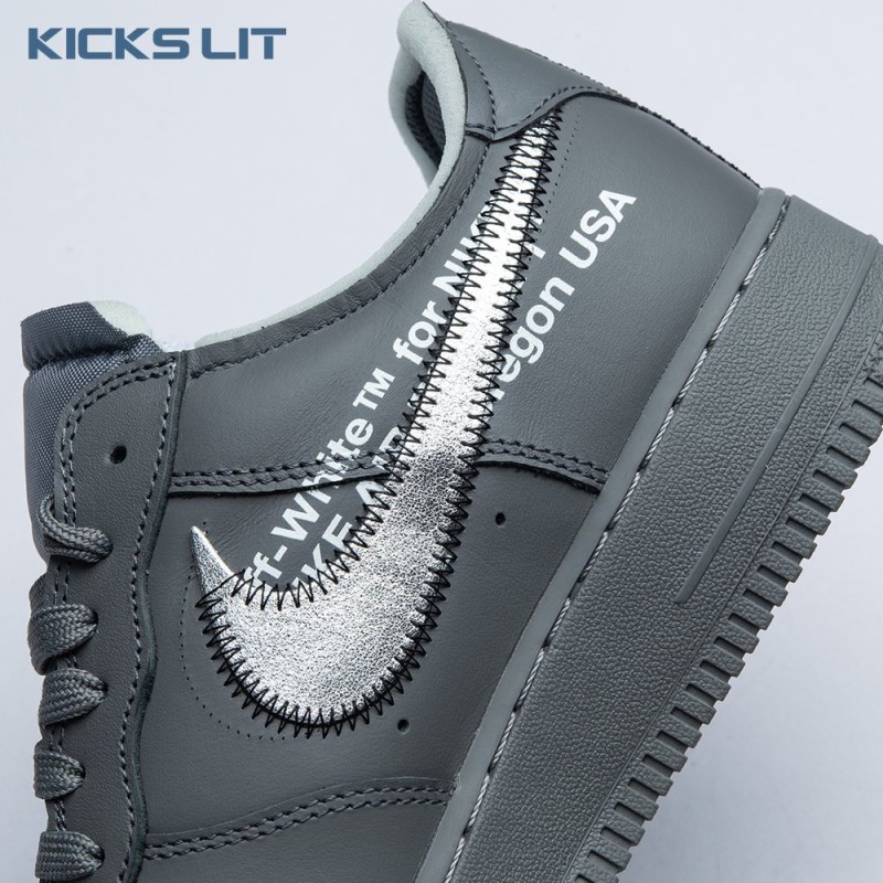 Nike Air Force 1 Low Off-White Grey DX1419 500 Men's Nike Air Force 1 Low Off-White Grey DX1419 500 Men's