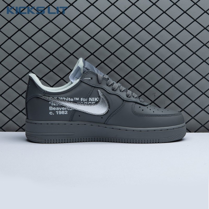 Nike Air Force 1 Low Off-White Grey DX1419 500 Men's Nike Air Force 1 Low Off-White Grey DX1419 500 Men's