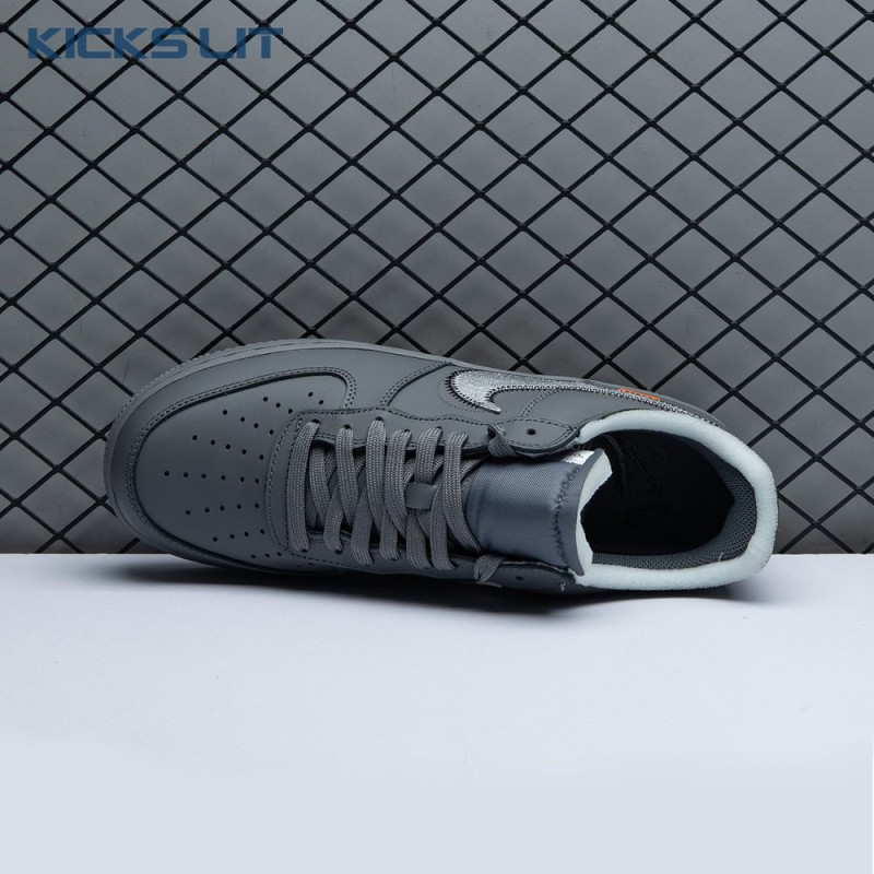 Nike Air Force 1 Low Off-White Grey DX1419 500 Men's Nike Air Force 1 Low Off-White Grey DX1419 500 Men's