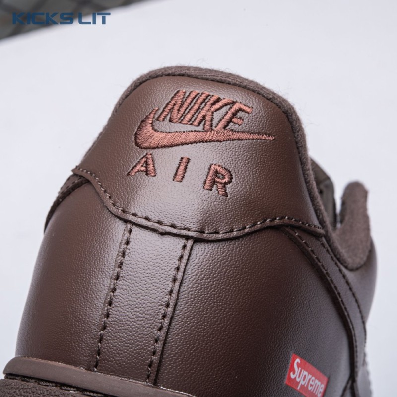 Nike Air Force 1 Low Supreme Baroque Brown CU9225-200 Unisex Nike Air Force 1 Low Supreme Baroque Brown CU9225-200 Unisex