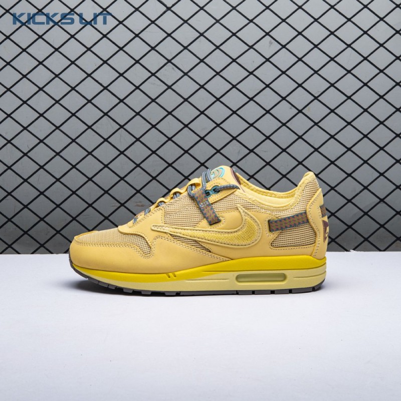 Nike Air Max 1 Travis Scott Cactus Jack Saturn Gold DO9392-700 Unisex Nike Air Max 1 Travis Scott Cactus Jack Saturn Gold DO9392-700 Unisex