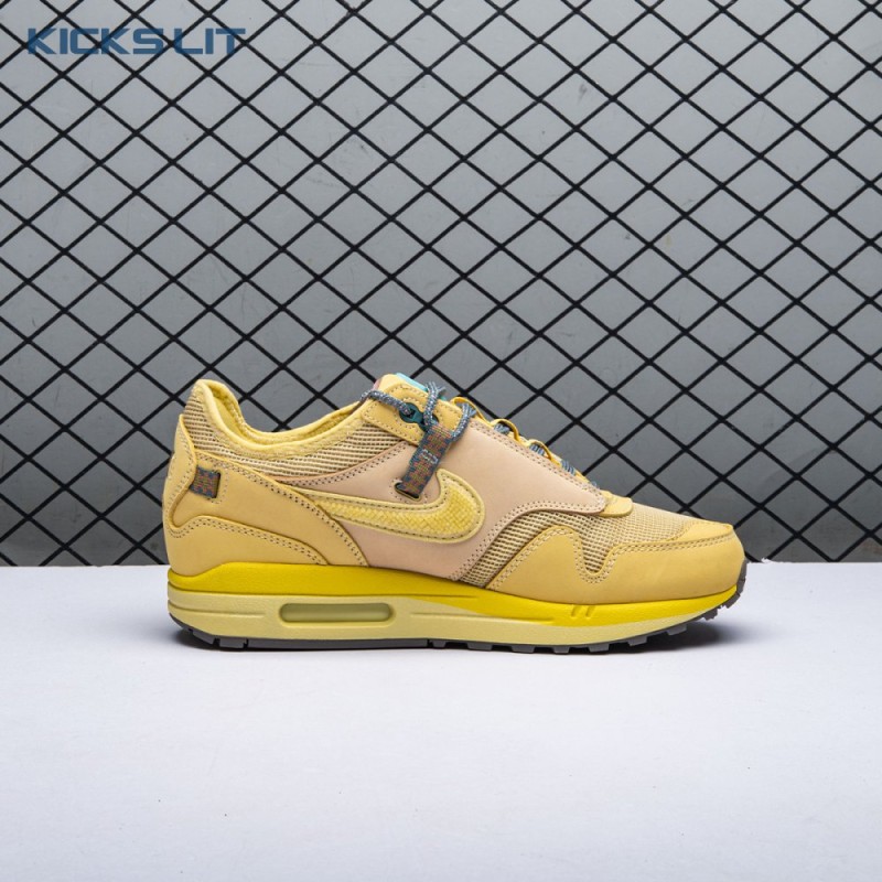 Nike Air Max 1 Travis Scott Cactus Jack Saturn Gold DO9392-700 Unisex Nike Air Max 1 Travis Scott Cactus Jack Saturn Gold DO9392-700 Unisex