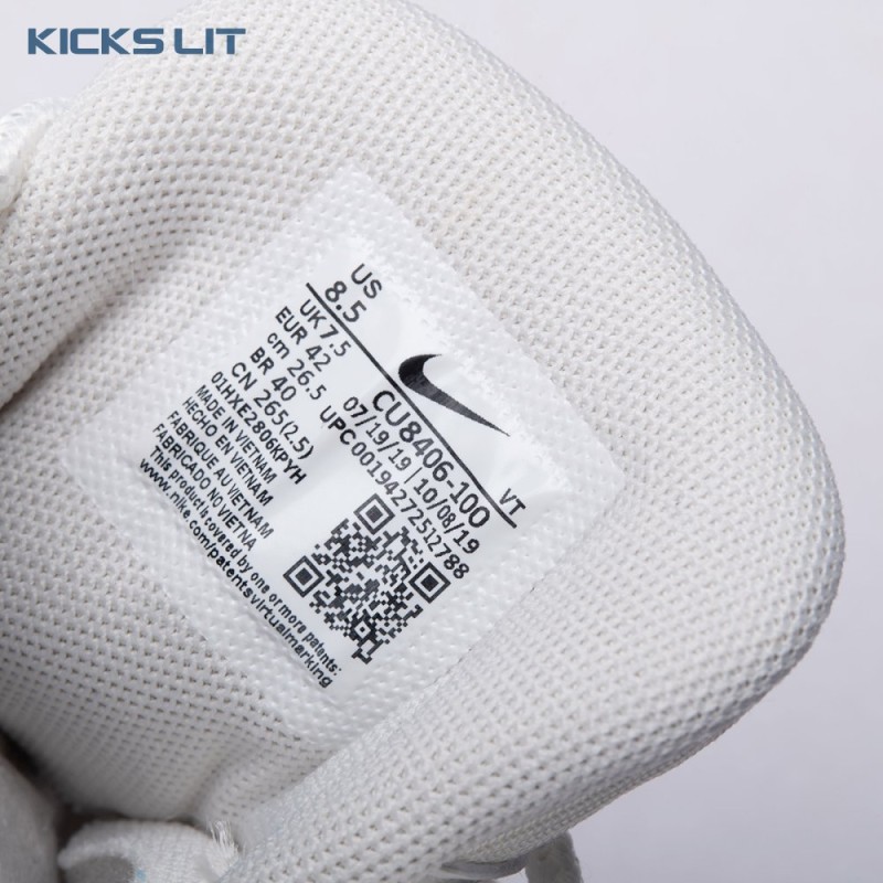 Nike Air Max 95 Comme des Garcons White CU8406-100 Unisex Nike Air Max 95 Comme des Garcons White CU8406-100 Unisex