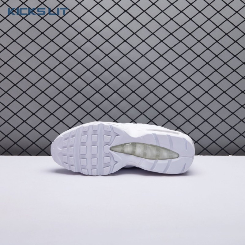 Nike Air Max 95 Essential White Grey Fog CT1268-100 Men's Nike Air Max 95 Essential White Grey Fog CT1268-100 Men's