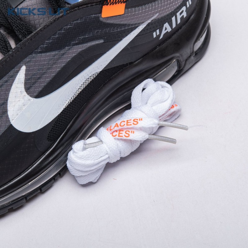 Nike Air Max 97 Off-White Black AJ4585-001 Men's Nike Air Max 97 Off-White Black AJ4585-001 Men's