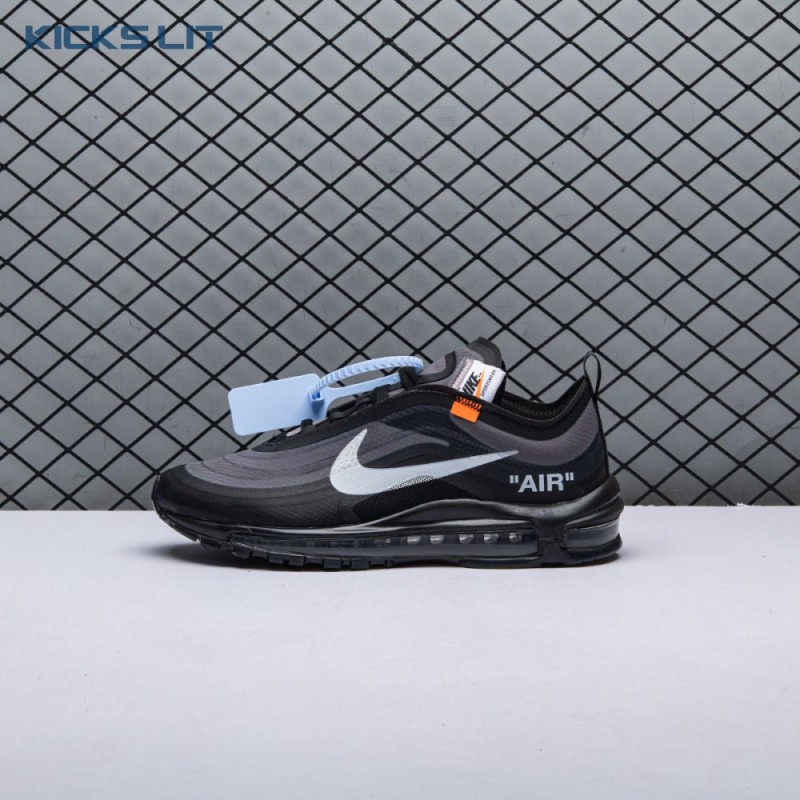 Nike Air Max 97 Off-White Black AJ4585-001 Men's Nike Air Max 97 Off-White Black AJ4585-001 Men's