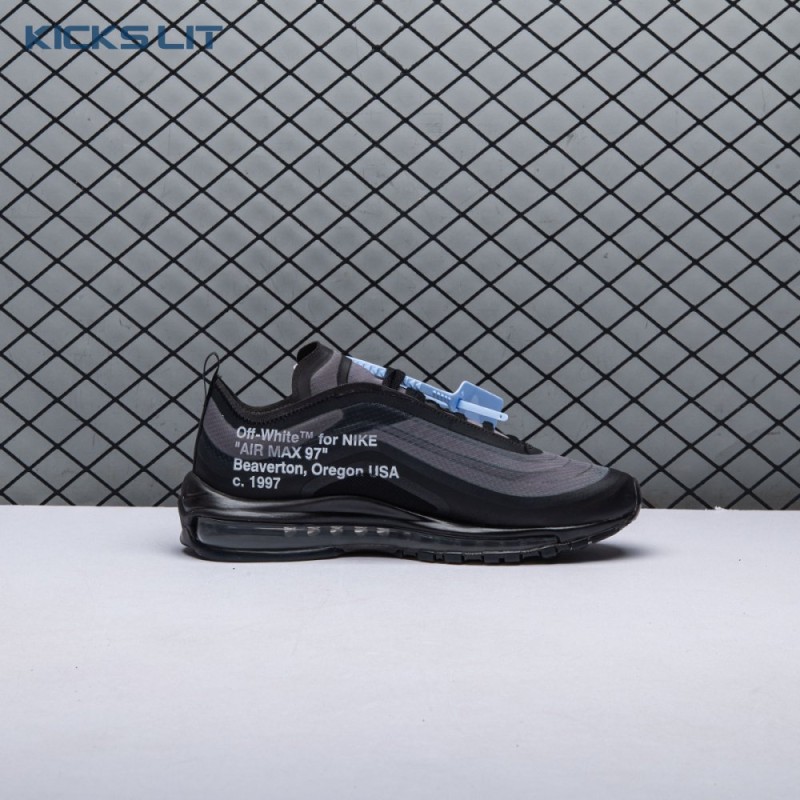 Nike Air Max 97 Off-White Black AJ4585-001 Men's Nike Air Max 97 Off-White Black AJ4585-001 Men's