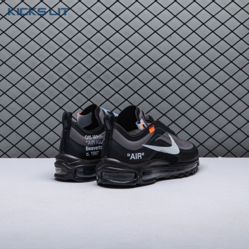 Nike Air Max 97 Off-White Black AJ4585-001 Men's Nike Air Max 97 Off-White Black AJ4585-001 Men's