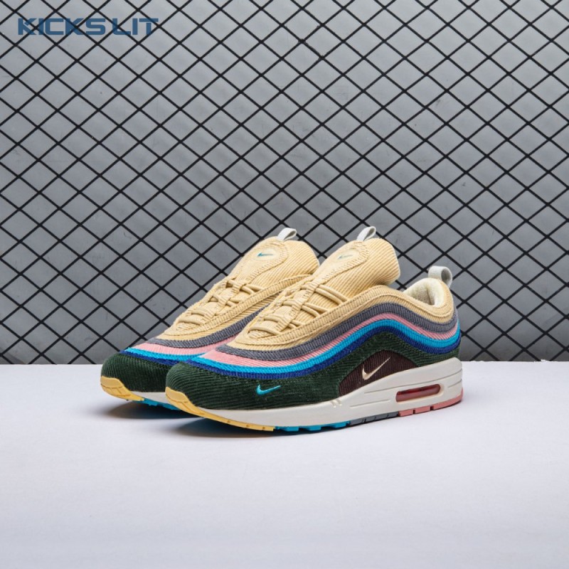 Nike Air Max 1/97 Sean Wotherspoon (All Accessories and Dustbag) Unisex Nike Air Max 1/97 Sean Wotherspoon (All Accessories and Dustbag) Unisex