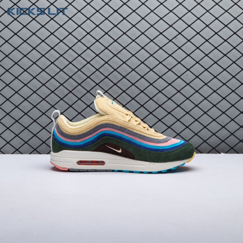Nike Air Max 1/97 Sean Wotherspoon (All Accessories and Dustbag) Unisex Nike Air Max 1/97 Sean Wotherspoon (All Accessories and Dustbag) Unisex