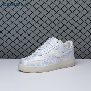 Nike CLOT x Air Force 1 White AO9286-100 Unisex