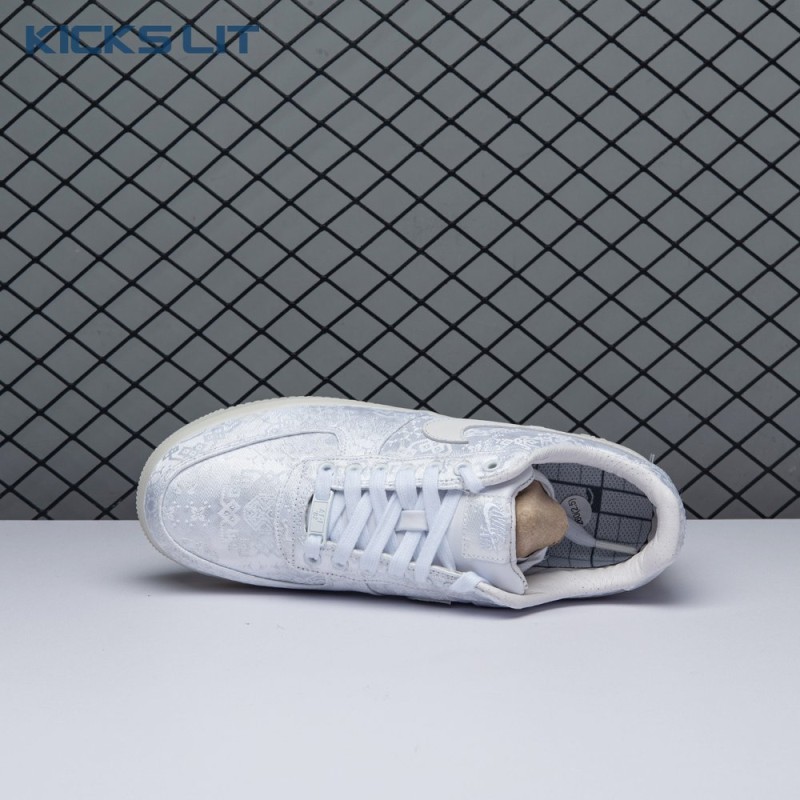 Nike CLOT x Air Force 1 White AO9286-100 Unisex Nike CLOT x Air Force 1 White AO9286-100 Unisex