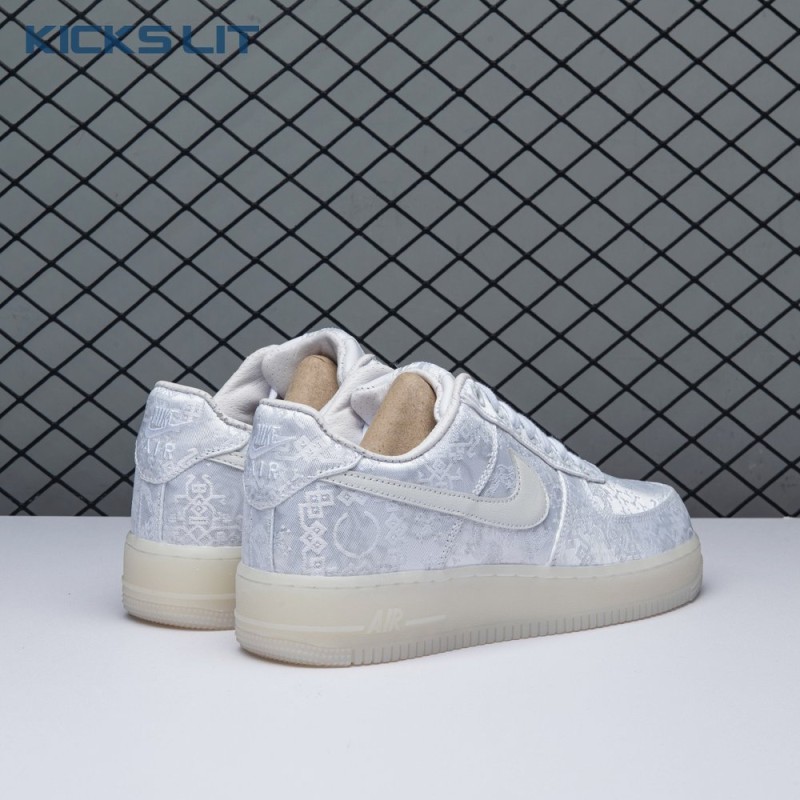 Nike CLOT x Air Force 1 White AO9286-100 Unisex Nike CLOT x Air Force 1 White AO9286-100 Unisex