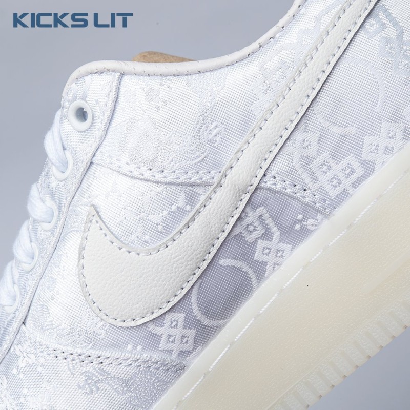 Nike CLOT x Air Force 1 White AO9286-100 Unisex Nike CLOT x Air Force 1 White AO9286-100 Unisex