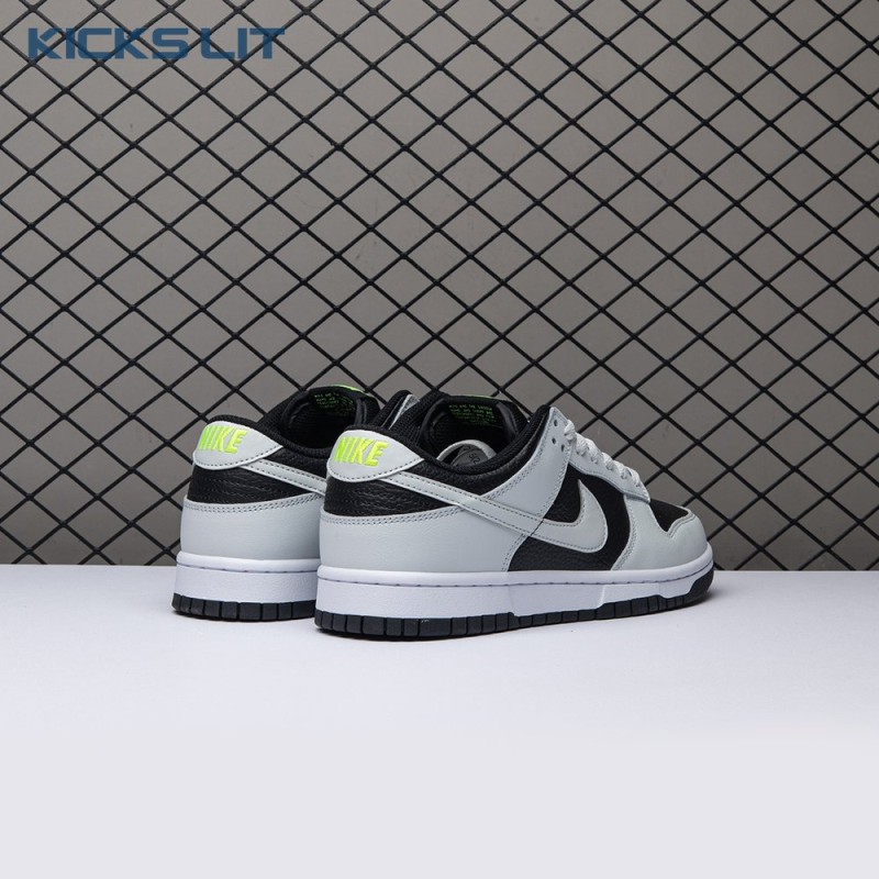 Nike Dunk Low Grey Panda Volt FD9756-001 Unisex Nike Dunk Low Grey Panda Volt FD9756-001 Unisex