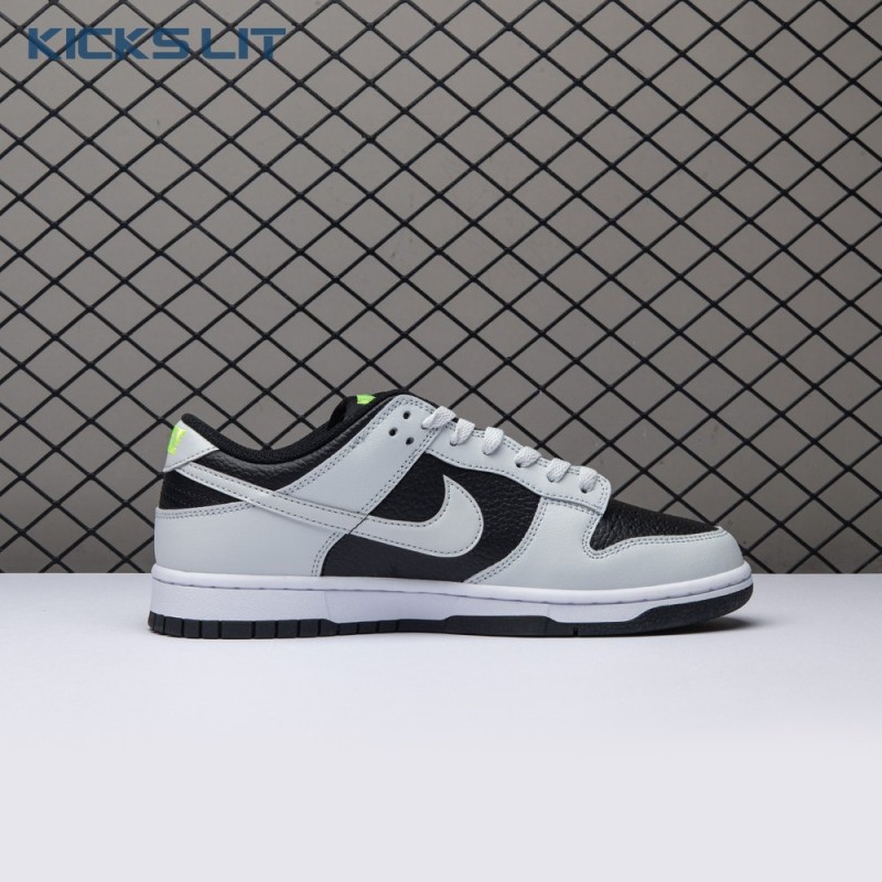 Nike Dunk Low Grey Panda Volt FD9756-001 Unisex Nike Dunk Low Grey Panda Volt FD9756-001 Unisex
