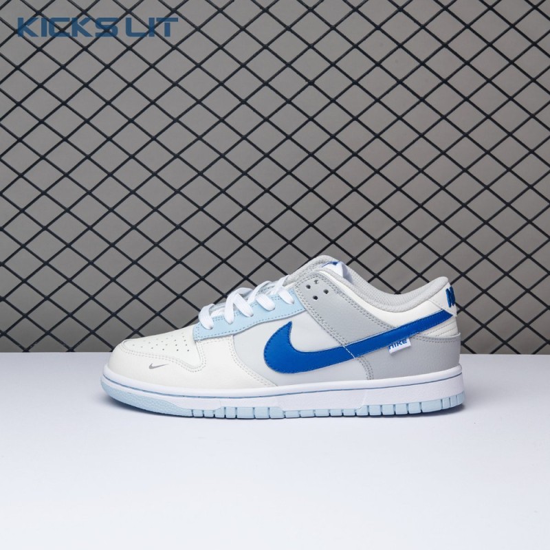 Nike Dunk Low Ivory Hyper Royal FB1543-141 Unisex