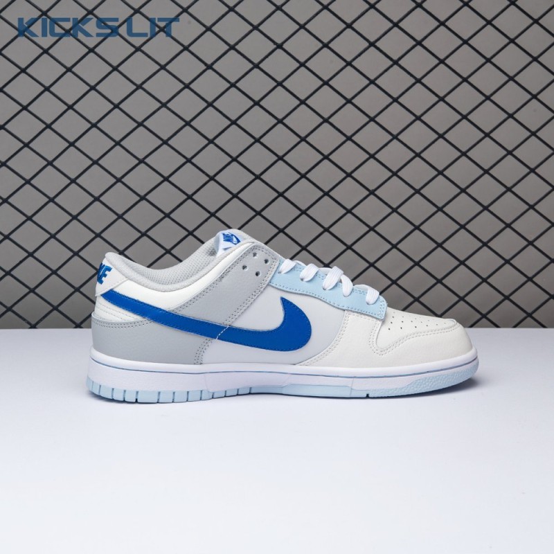 Nike Dunk Low Ivory Hyper Royal FB1543-141 Unisex