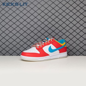 Nike Dunk Low QS LeBron James Fruity Pebbles DH8009-600 Unisex Nike Dunk Low QS LeBron James Fruity Pebbles DH8009-600 Unisex