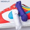 Nike Dunk Low QS LeBron James Fruity Pebbles DH8009-600 Unisex