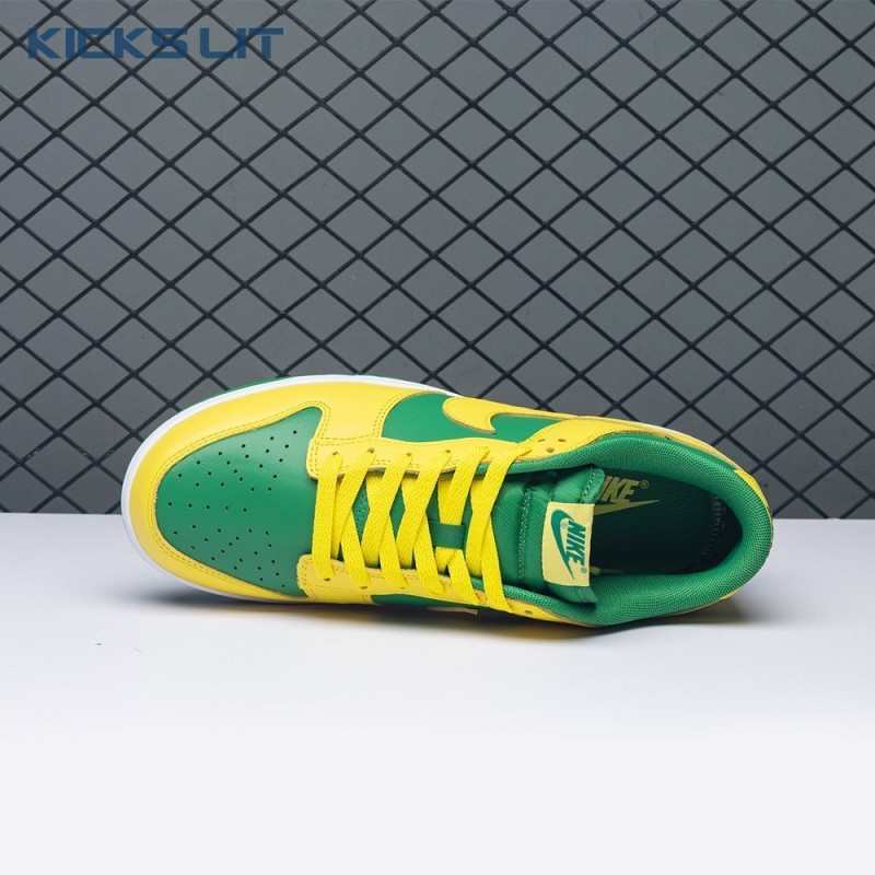 Nike Dunk Low Reverse Brazil DV0833-300 Unisex Nike Dunk Low Reverse Brazil DV0833-300 Unisex