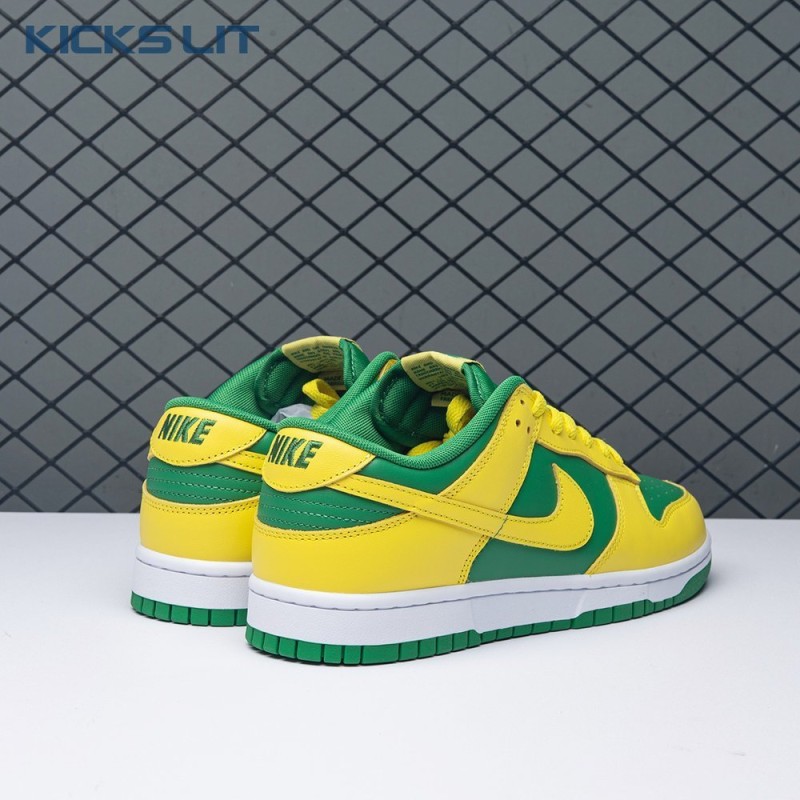 Nike Dunk Low Reverse Brazil DV0833-300 Unisex Nike Dunk Low Reverse Brazil DV0833-300 Unisex