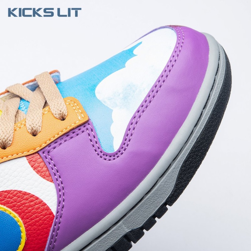 Nike Dunk Low What the Super Mario Custom Men's Nike Dunk Low What the Super Mario Custom Men's