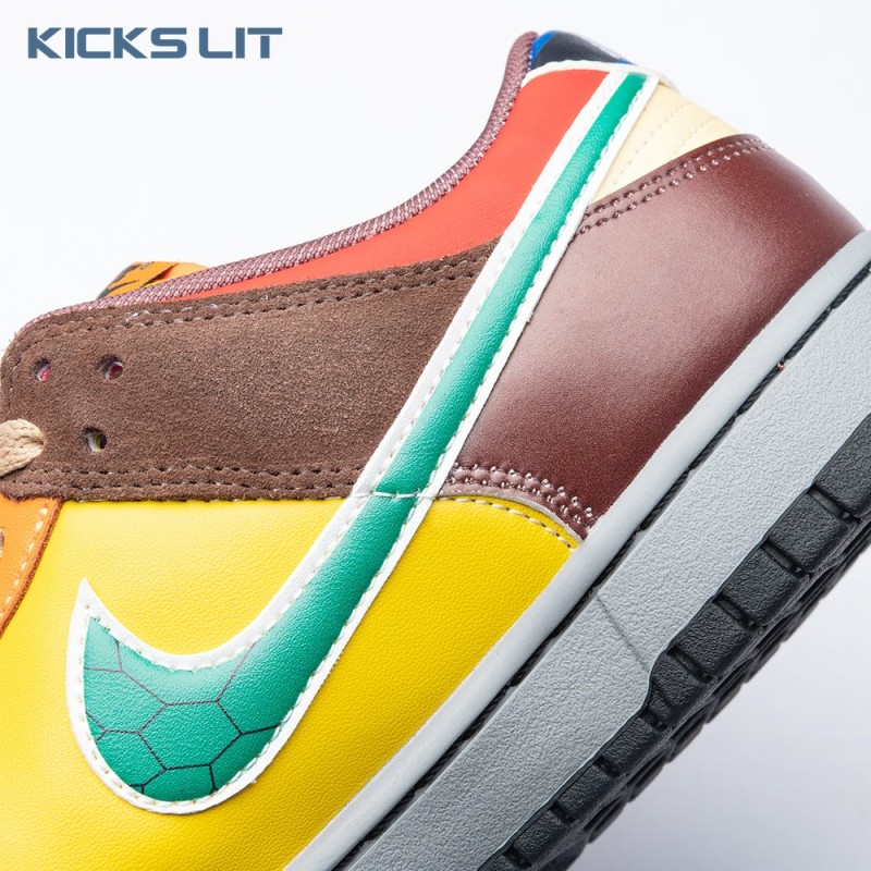 Nike Dunk Low What the Super Mario Custom Men's Nike Dunk Low What the Super Mario Custom Men's