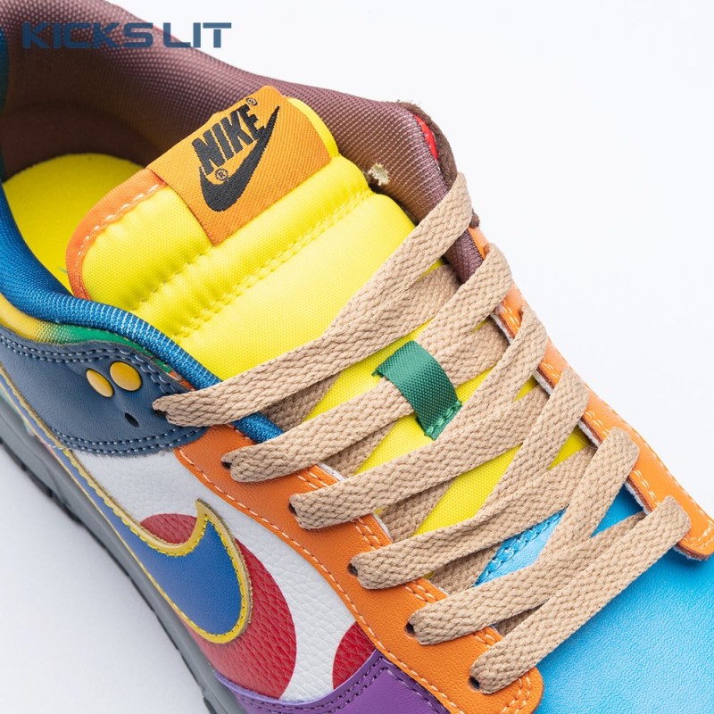 Nike Dunk Low What the Super Mario Custom Men's Nike Dunk Low What the Super Mario Custom Men's