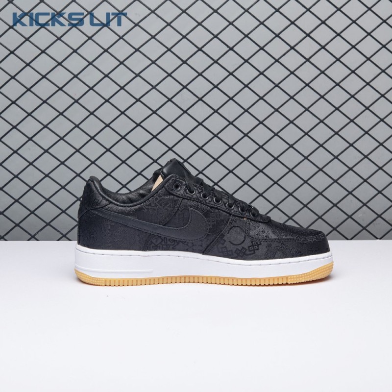 Nike Fragment X CLOT x Air Force 1 (Black) CZ3986-001 Unisex Nike Fragment X CLOT x Air Force 1 (Black) CZ3986-001 Unisex